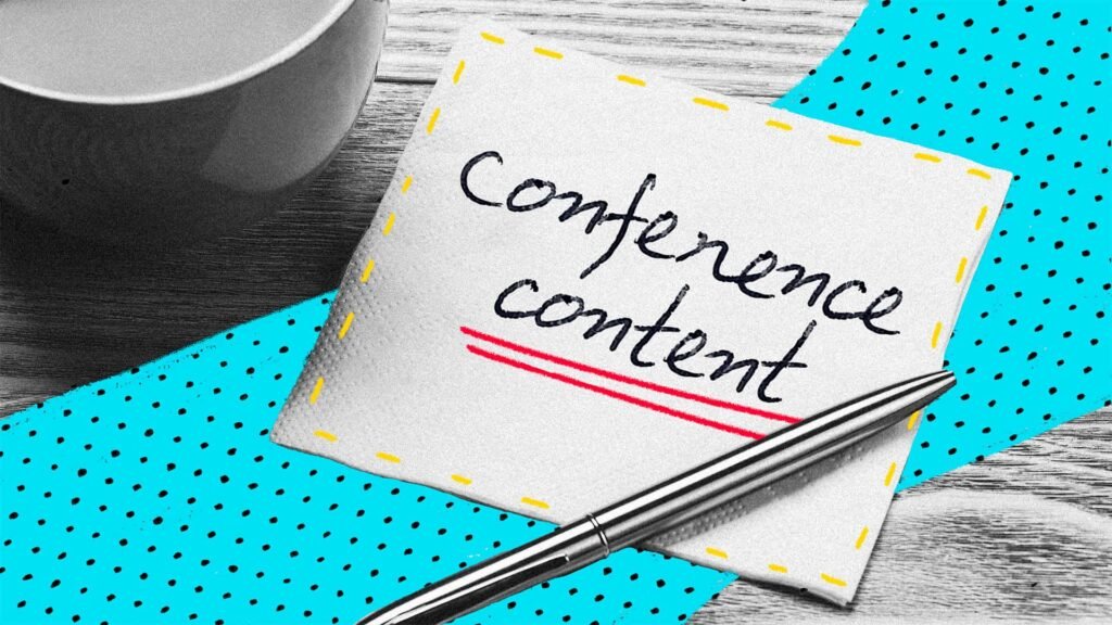 How to create conference content
